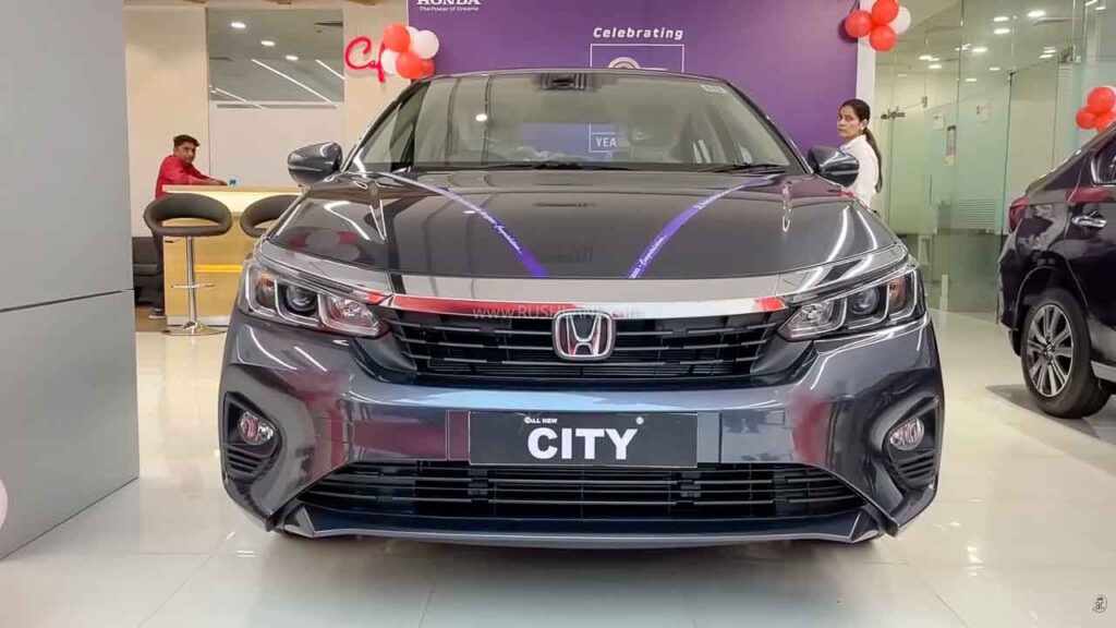 Honda City Sport Edition Spied Ahead