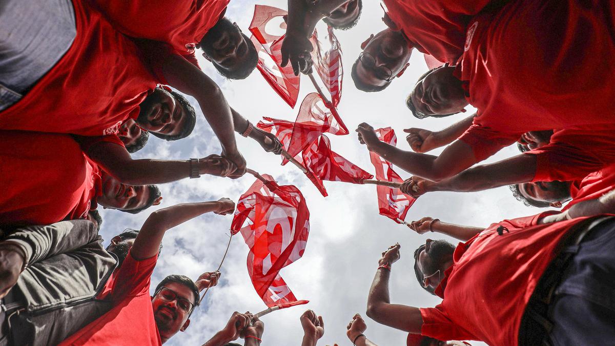 bharat bandh trade unions strike protest